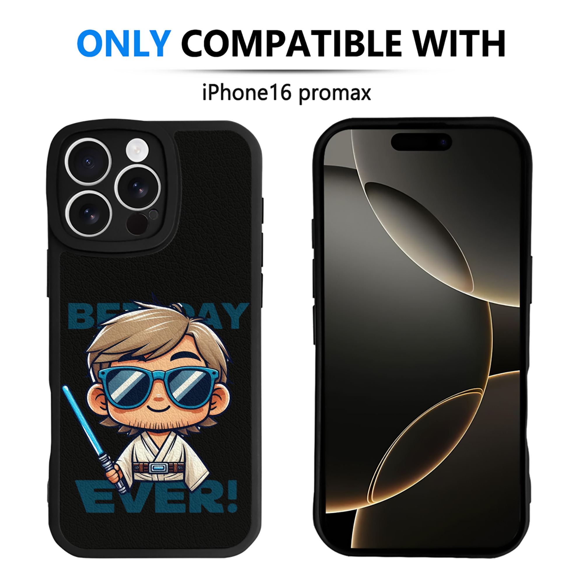 （画像用） スター・ウォーズ Star Wars 【iPhone 16シリーズ対応】シリコンスマホケース（レザー調） 材質：シリコン
